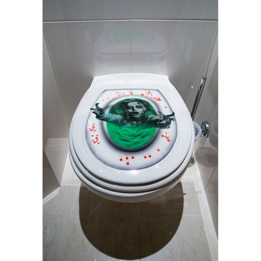 Toilet sticker Ghost-2