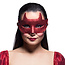 Oogmasker Duivel glitter