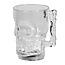 Oplichtend plastic drinkglas Schedel - 400 ml