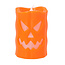 Led-kaars Pompoen - 10 x 6 cm