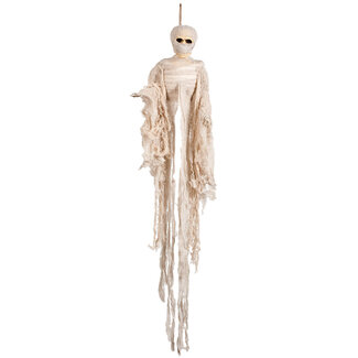 Boland Hangdecoratie Skeletten mummie - 100 cm