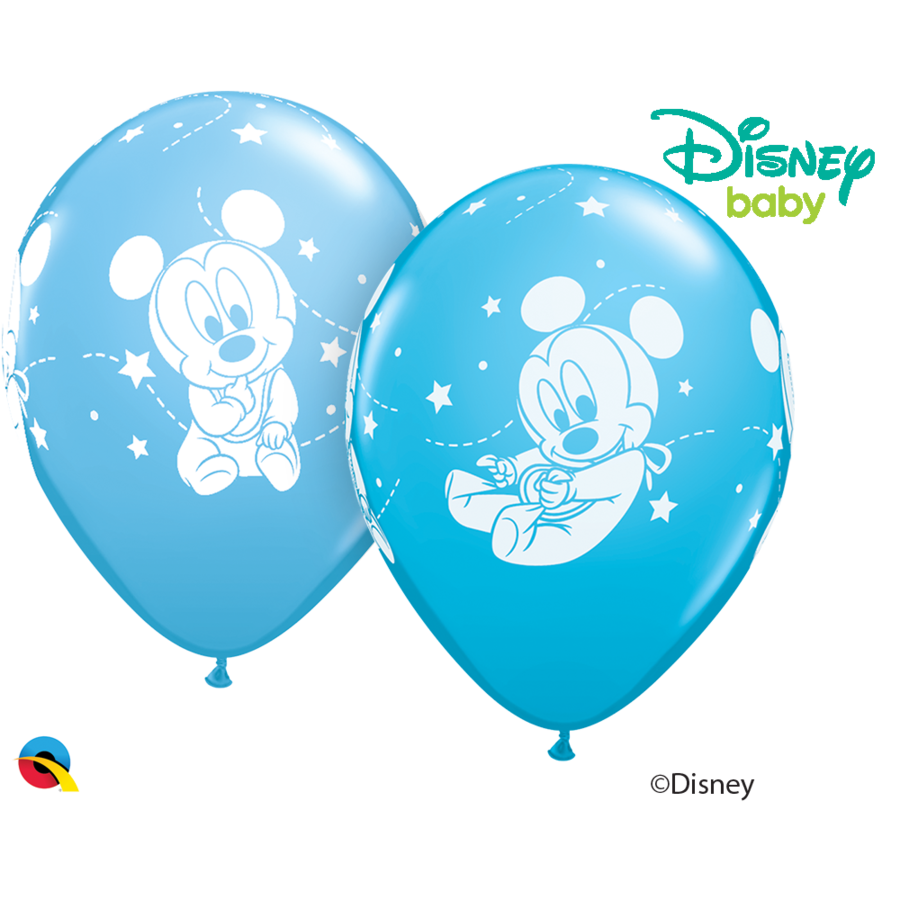 communicatie Perth Medaille Helium Ballon Baby Blauw Minnie Mouse (28cm) - Zorg voor Party online  feestartikelen en ballondecoraties