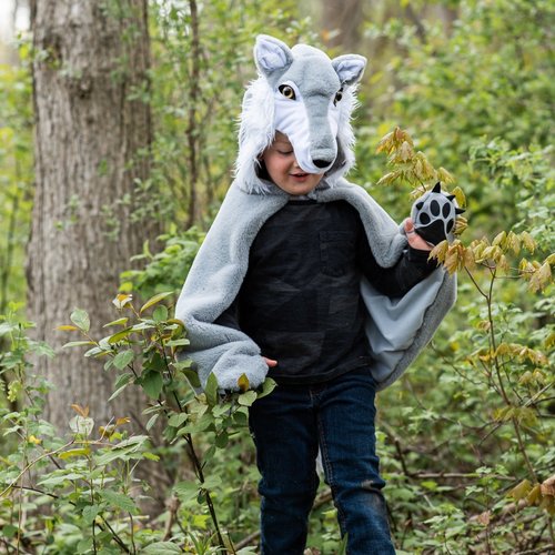 Woodland Storybook Wolf Cape 