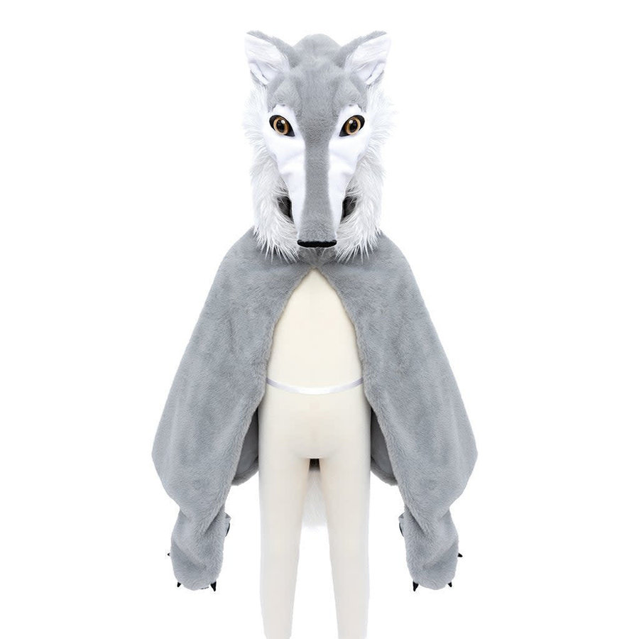 Woodland Storybook Wolf Cape-6