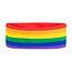 Hoofdband Retro - Regenboog