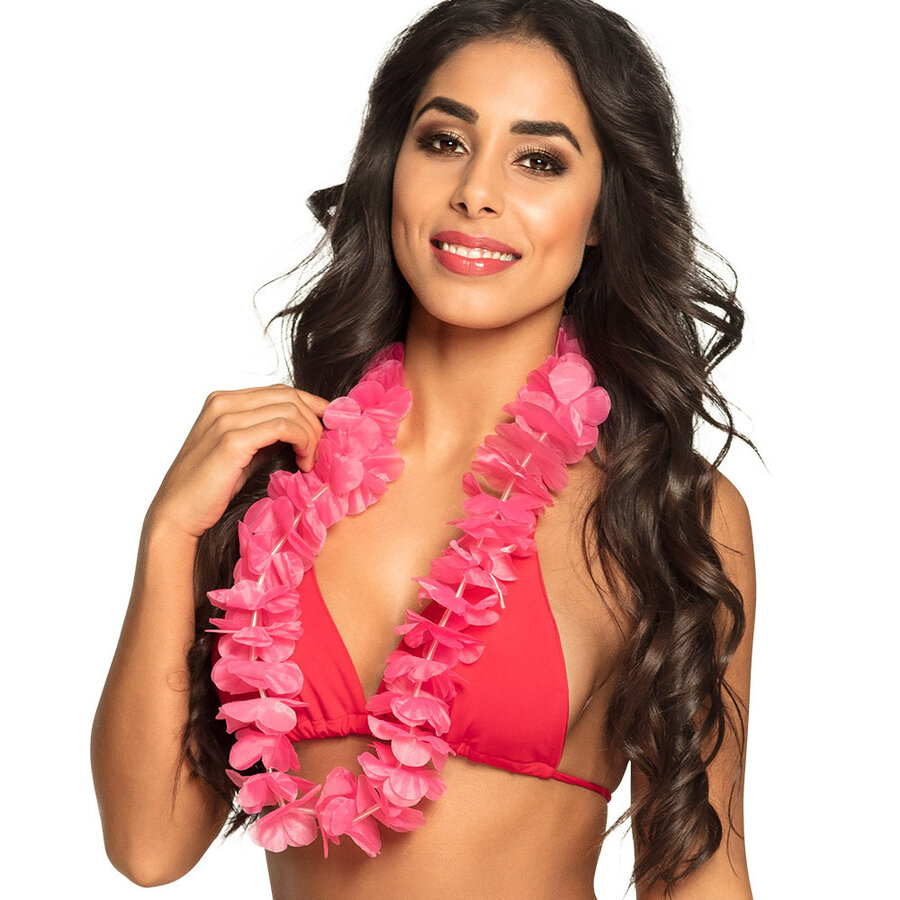 Hawaïkrans Ohana - Roze-1