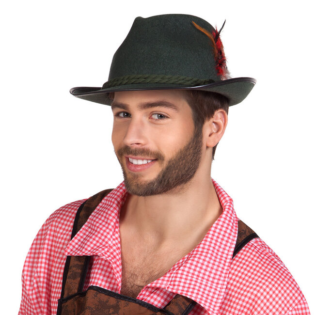 Oktoberfest hoed groen Walter- one-size