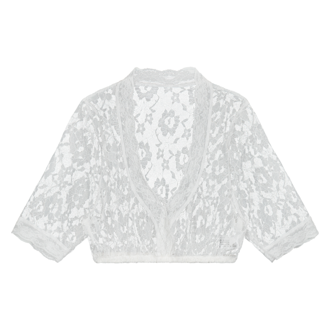 Dirndl Blouse Kant - Wit