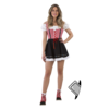 Dirndl Rood/Wit Rock Lise