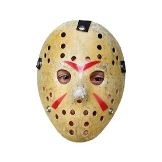 Haza-Witbaard Masker Jason Friday the 13th