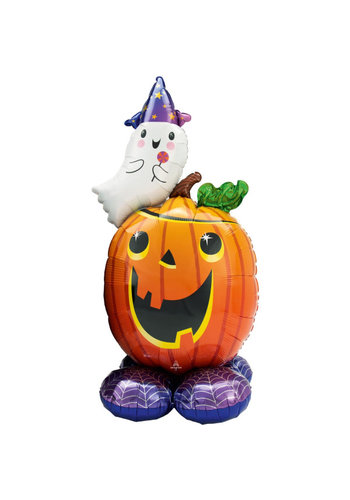 AirLoonz Pumpkin en Ghost - 60 cm x 139 cm 