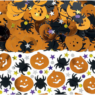 Amscan Confetti Halloween Mix Metallic