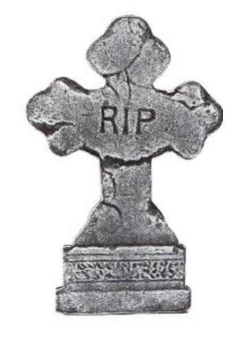 Grafsteen Cross 'RIP' - 37cm 