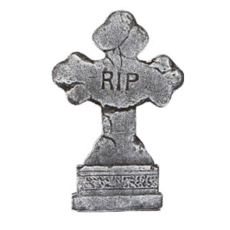 Grafsteen Cross 'RIP' - 37cm-1