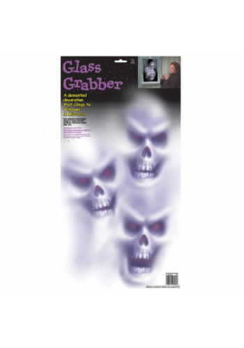 Glas sticker Horror Skulls 