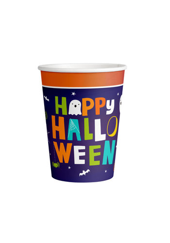 Bekertjes Halloween Friends - 8st - 250ml 