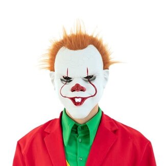 Haza-Witbaard Plastic Masker Clown IT