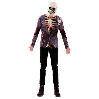 Haza-Witbaard Shirt Bruidegom Zombie - mt M/L