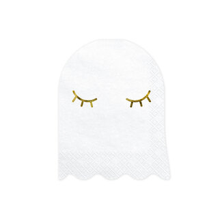 PartyDeco Servetten Ghost