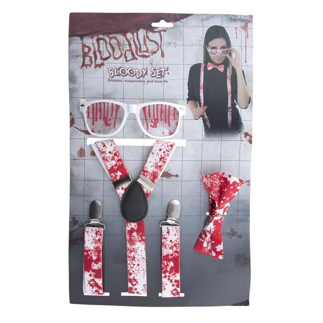 Bloederige set - 3 delig