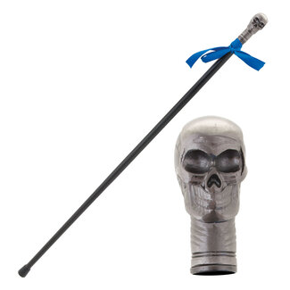 Espa Wandelstok metaal Doodskop - 93 cm