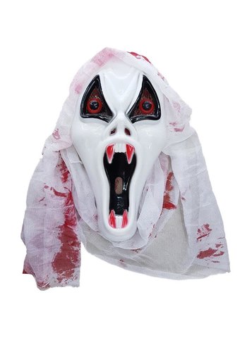 Masker Scream met bloed 