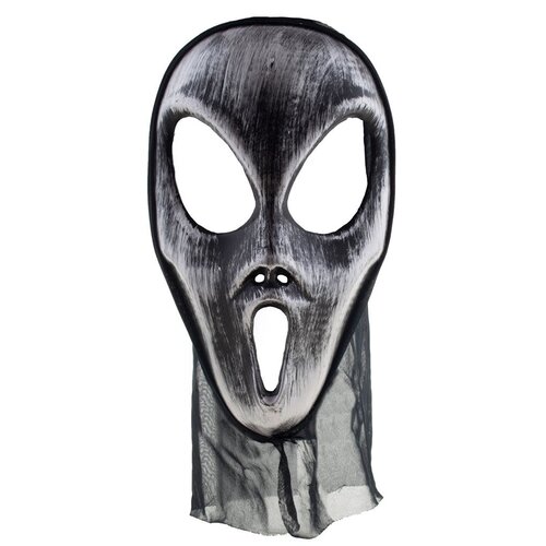 Masker Scream met kap 