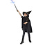 Zwarte magische cape Kind