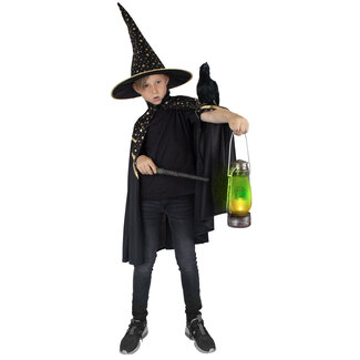 Espa Zwarte magische cape Kind