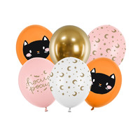 thumb-Ballonnen Hocus Pocus - 6 st - 30cm-2