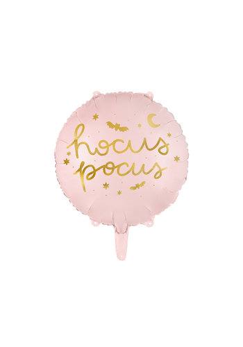 Folieballon Hocus Pocus Roze - 45cm 