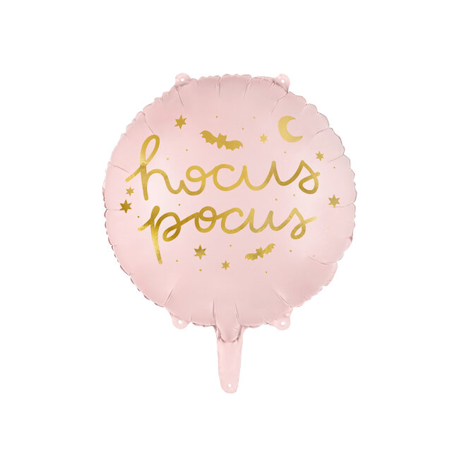 Folieballon Hocus Pocus Roze