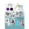 YBody YBody Glitter tattoo sjabloon set halloween