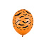 Strong Balloons Ballonnen Vleermuizen Oranje - 6 st - 30cm