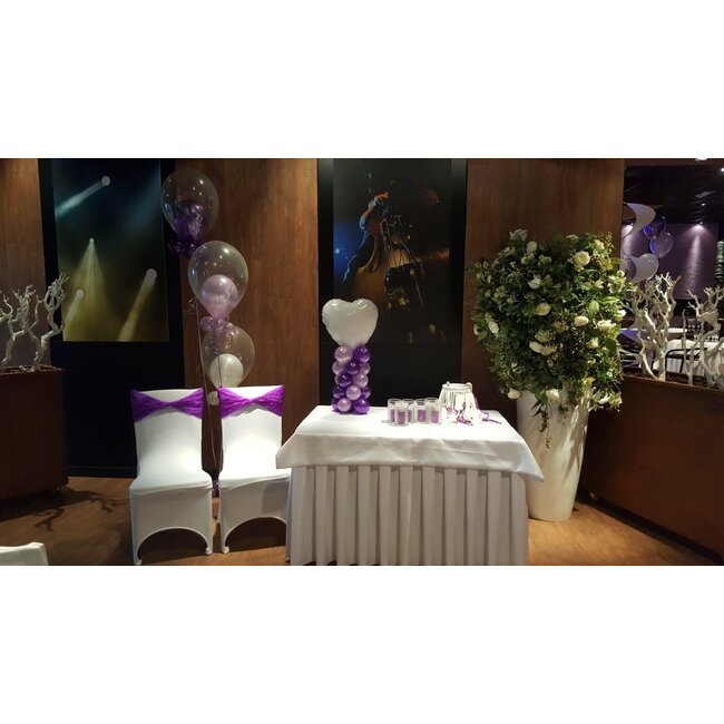 Tafel Pilaartje Hoog - met folie