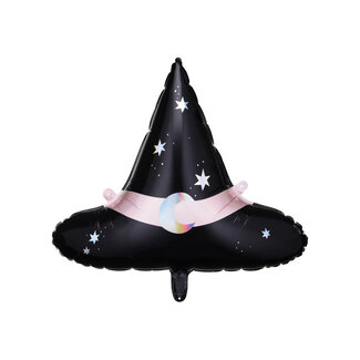 PartyDeco Folieballon Heksenhoed