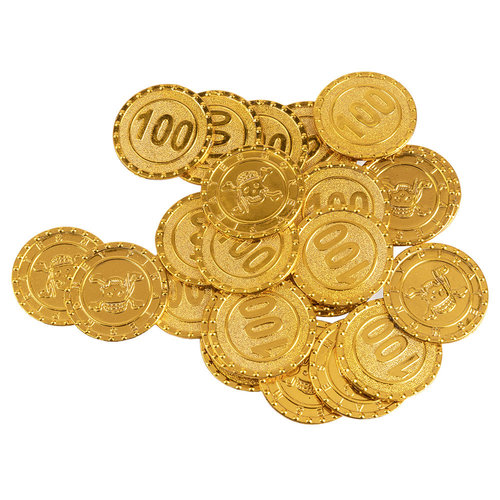 24 Gouden Piraten Munten 