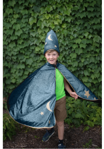 Starry Night Cape met Hoed 