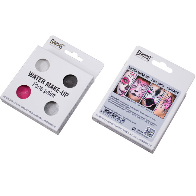 Palette Water Make-up - Fantasy - 4 kleuren