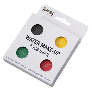 Grimas Palette Water Make-up - Festival - 4 kleuren