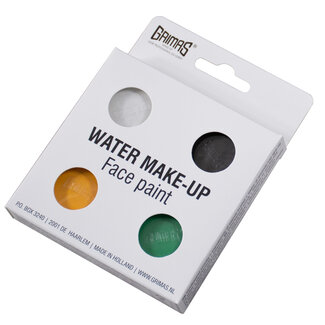Grimas Palette Water Make-up - Mania - 4 kleuren