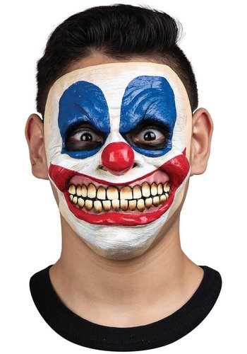 Latex Masker - Twisted Clown 