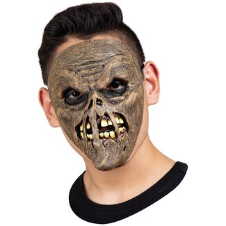 Ghoulish Latex Masker - Evil Scarecrow