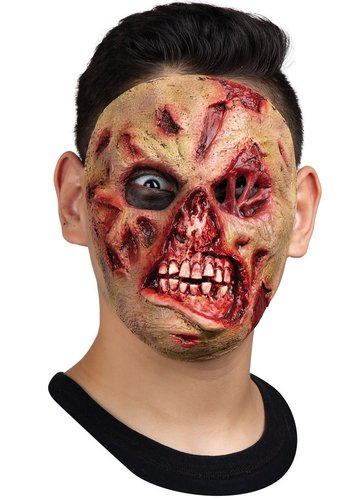 Latex Masker - Fleshy Zombie 