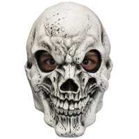 Latex Masker - Skull White