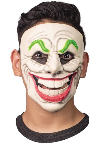 Latex Masker - Jester Clown 