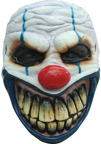 Latex Masker - Clown Big Mouth 