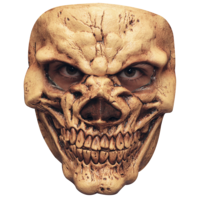 Latex Masker - Skull Donker