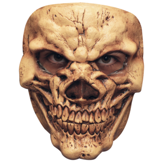 Ghoulish Latex Masker - Skull Donker