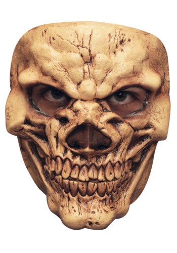 Latex Masker - Skull Donker 